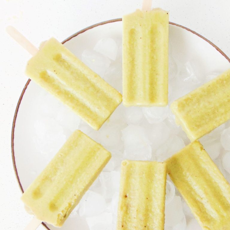 Banana and Avocado Creamy Popsicles Recipe