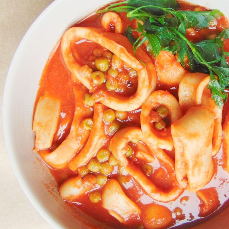 Instant Pot Squid Stew Recipe