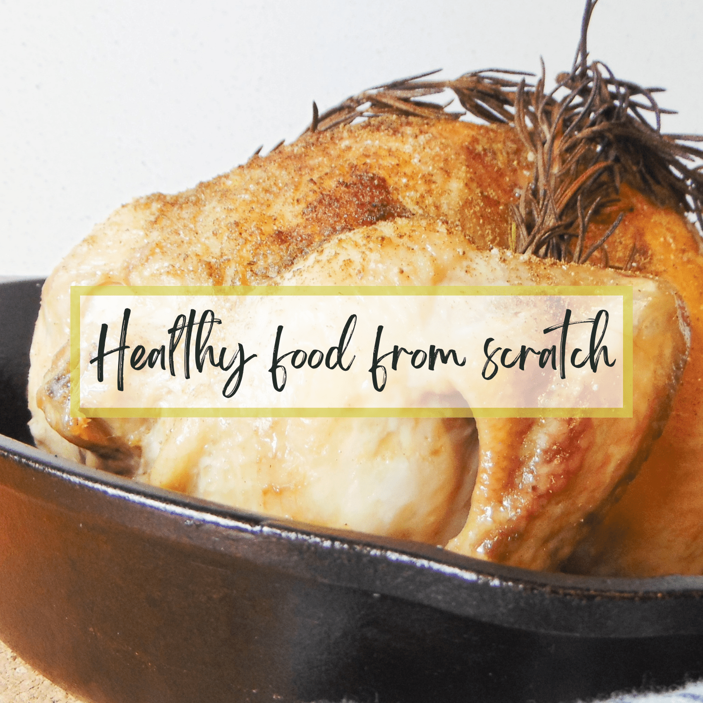 Roasted Chicken from Frozen in just 1 Hour Out by the door