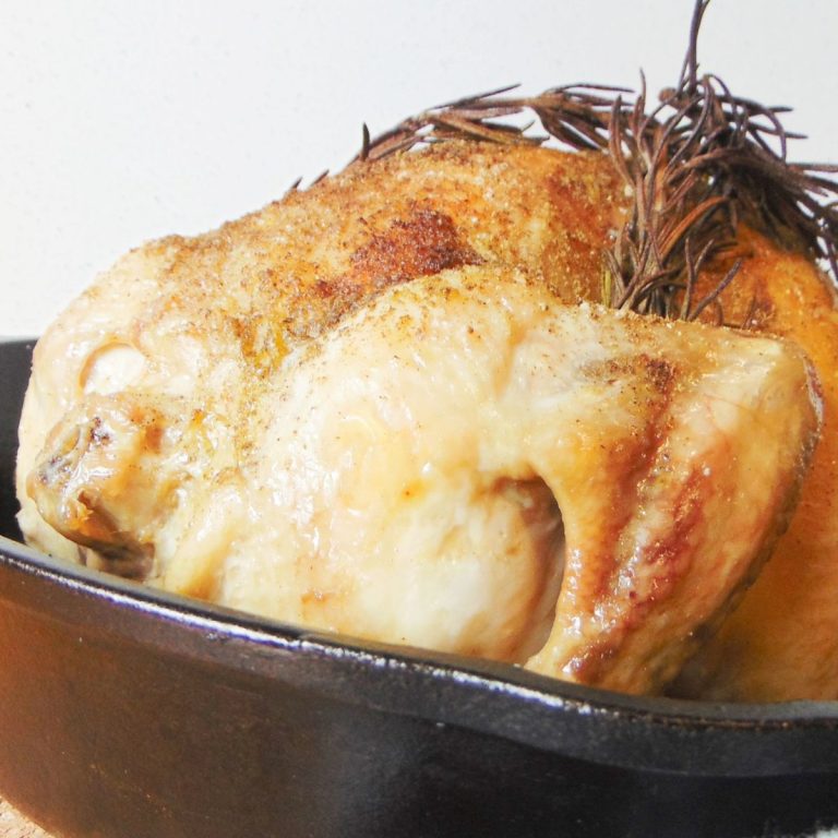 Roasted Chicken from Frozen with Instant Pot