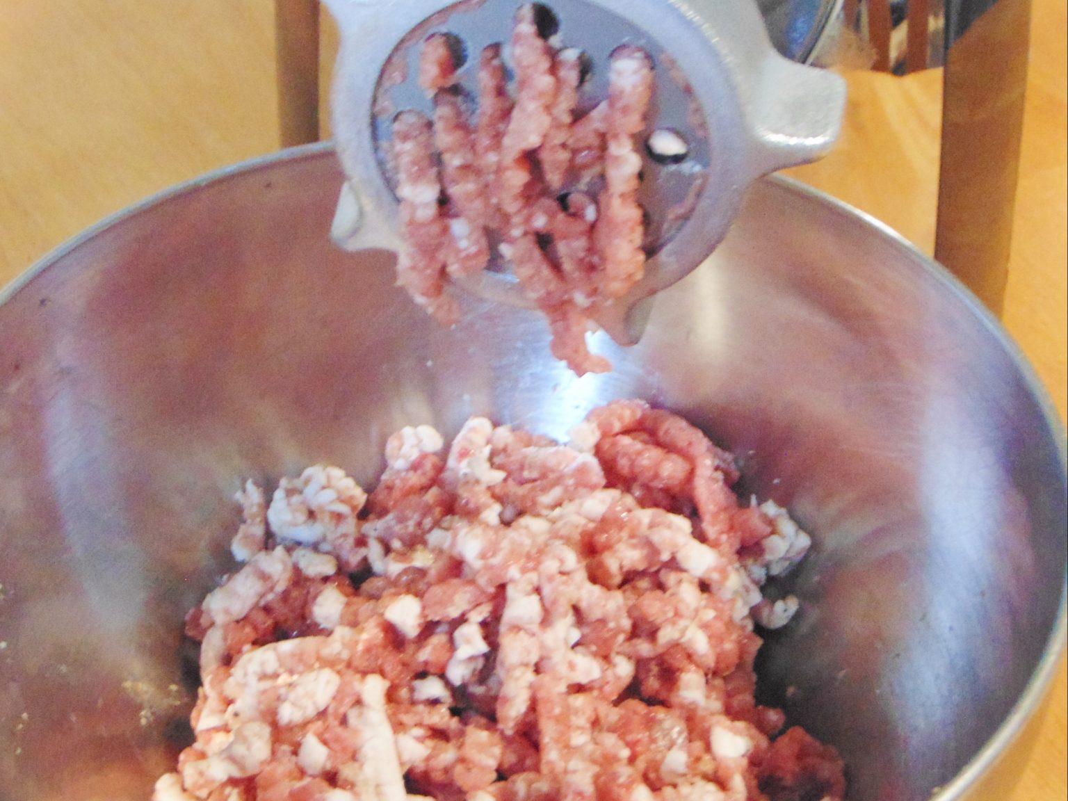How to Make Organ Meat Breakfast Sausage Out by the door