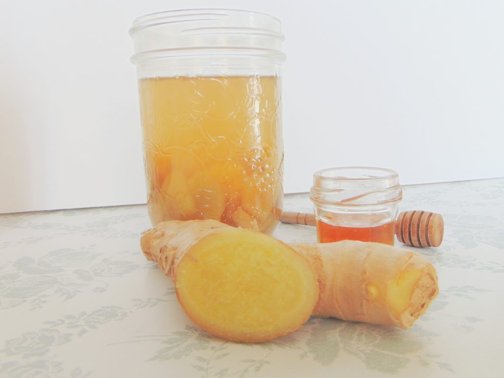 How to make ginger and honey brew