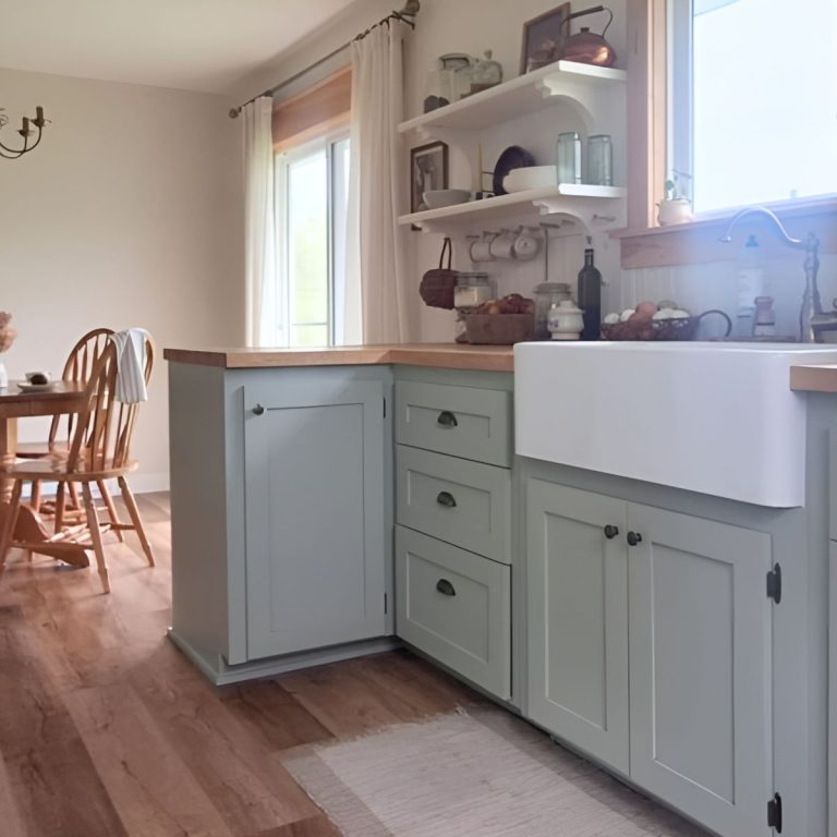 Small Cottage Kitchen Makeover on a Budget f3
