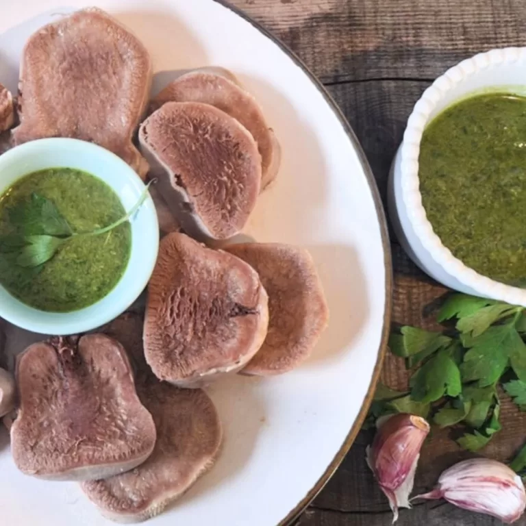 Easy Instant Pot Beef Tongue with Italian Salsa Verde f 1