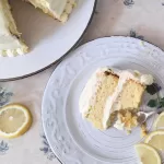 Lemon Cake with Coconut Flour Grain Free Gluten Free 2